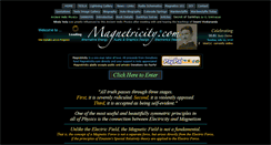Desktop Screenshot of magnetricity.com